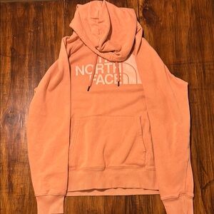 The North Face Peach Pull-Over Hoodie Size M